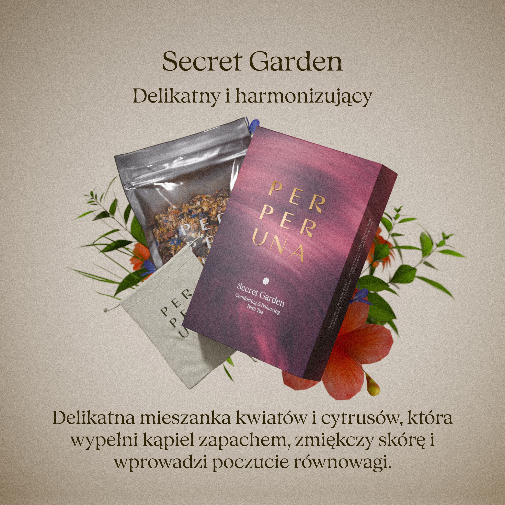 Secret Garden – Herbatka do kąpieli – Rozjaśniająca i harmonizująca