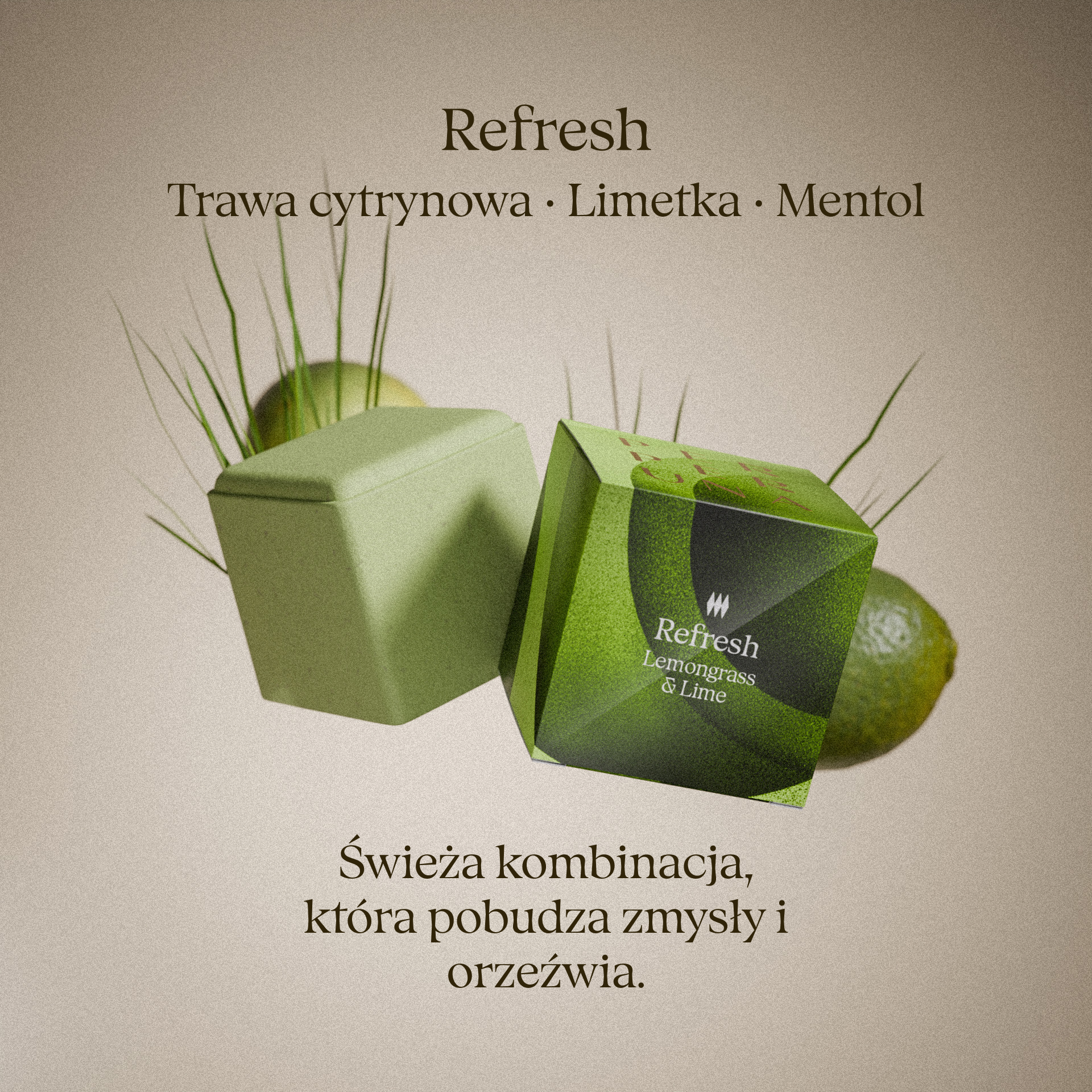Refresh – Aromatyczna kostka pod prysznic