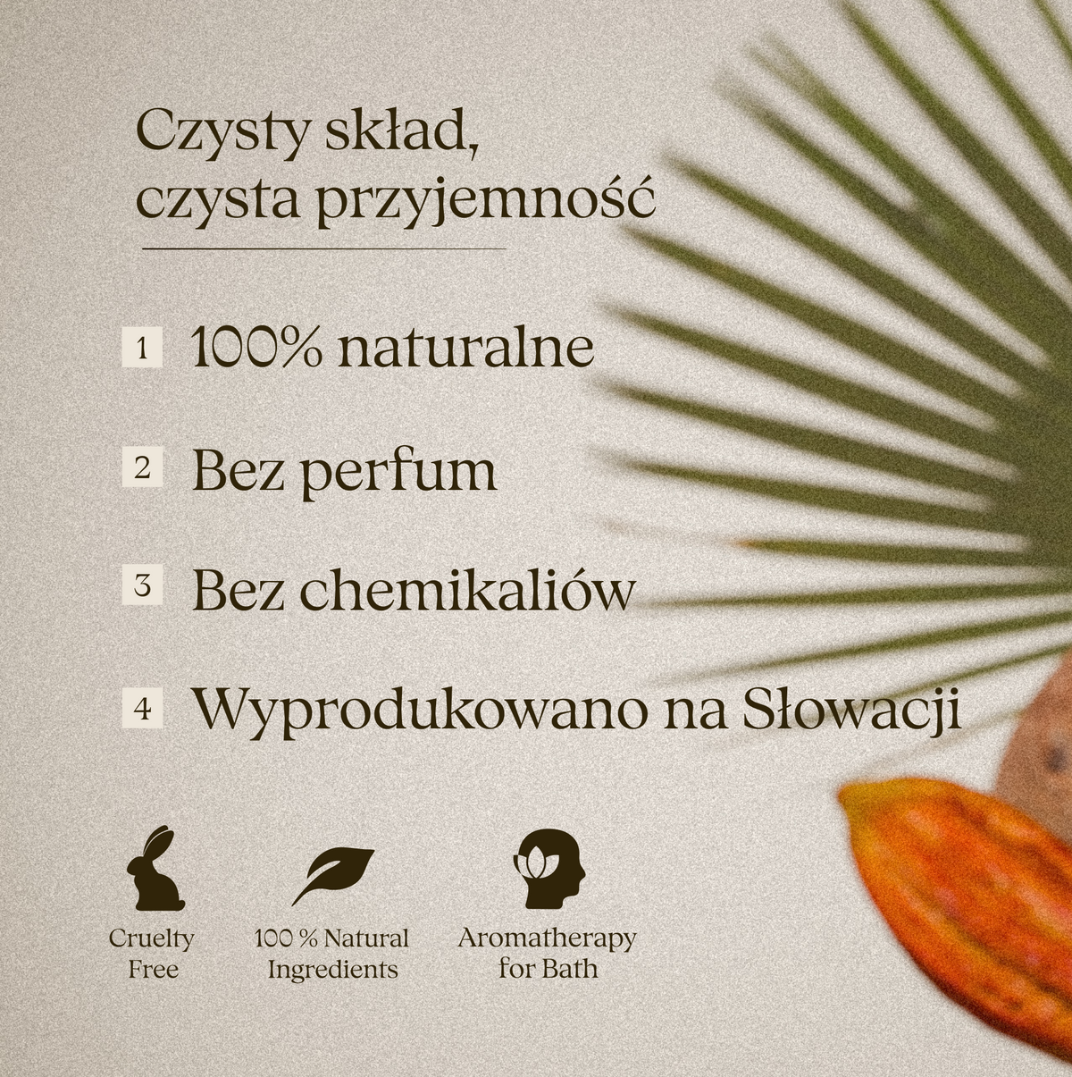 Mount Chocolate – Herbatka do kąpieli – Rozgrzewająca i odżywcza