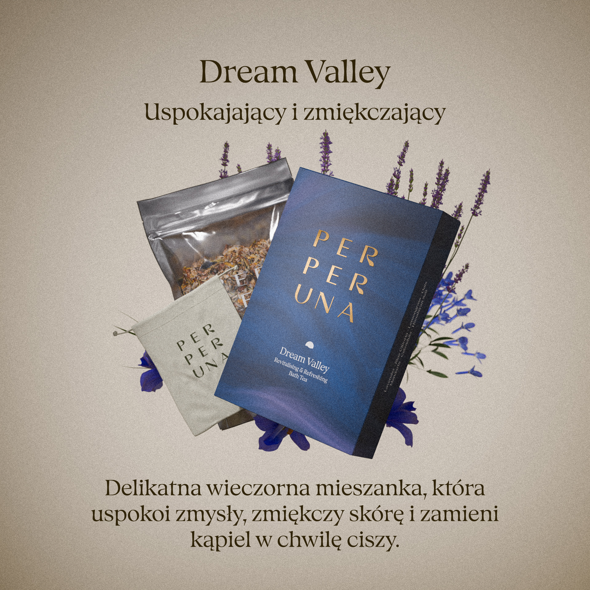 Dream Valley – Herbatka do kąpieli – Kojąca i wygładzająca