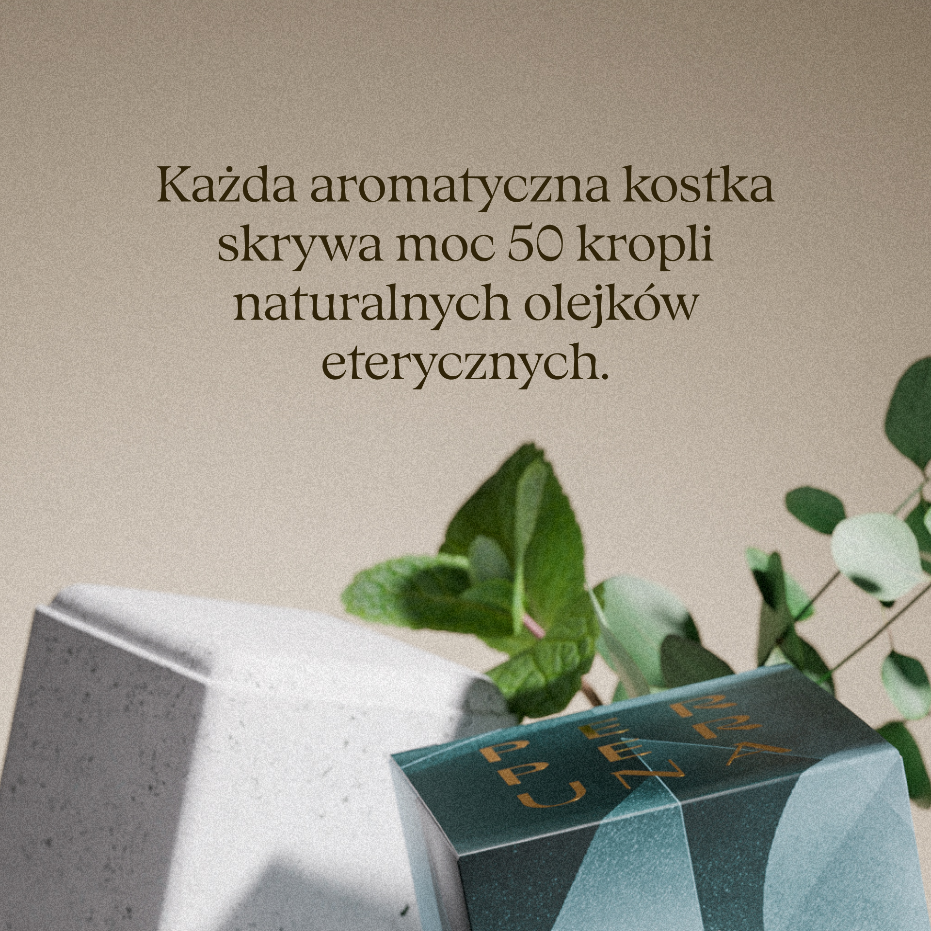Breathe – Aromatyczna kostka pod prysznic